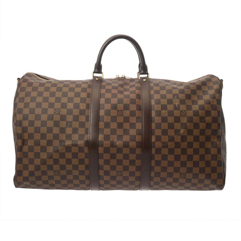 LOUIS VUITTON Brown Damier Canvas Boston Bag - Picture 2 of 11